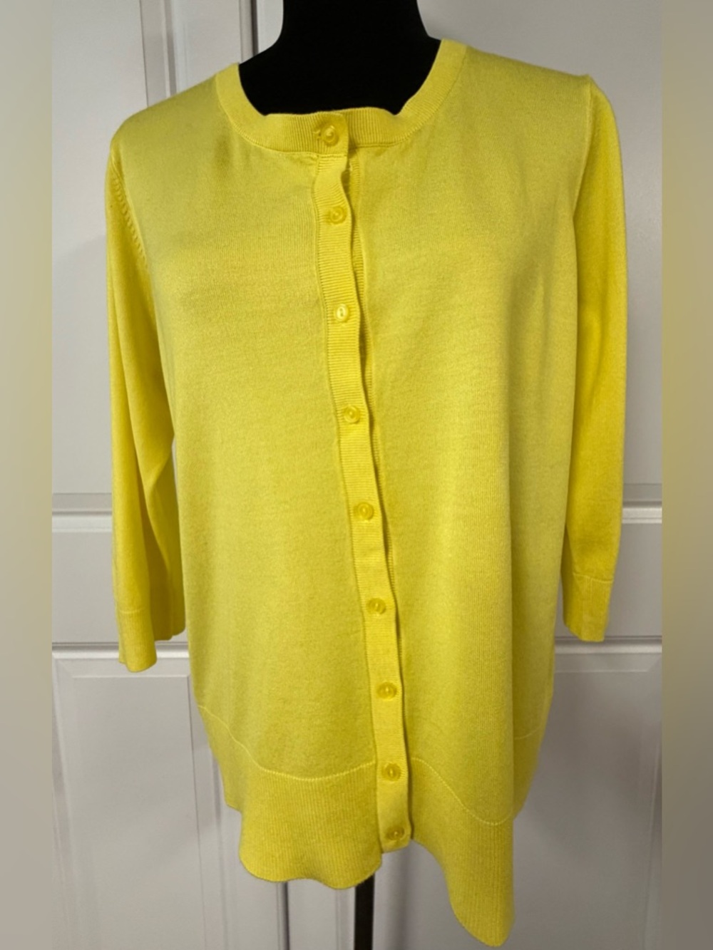 Dressbarn Button Front Cardigan Sweater